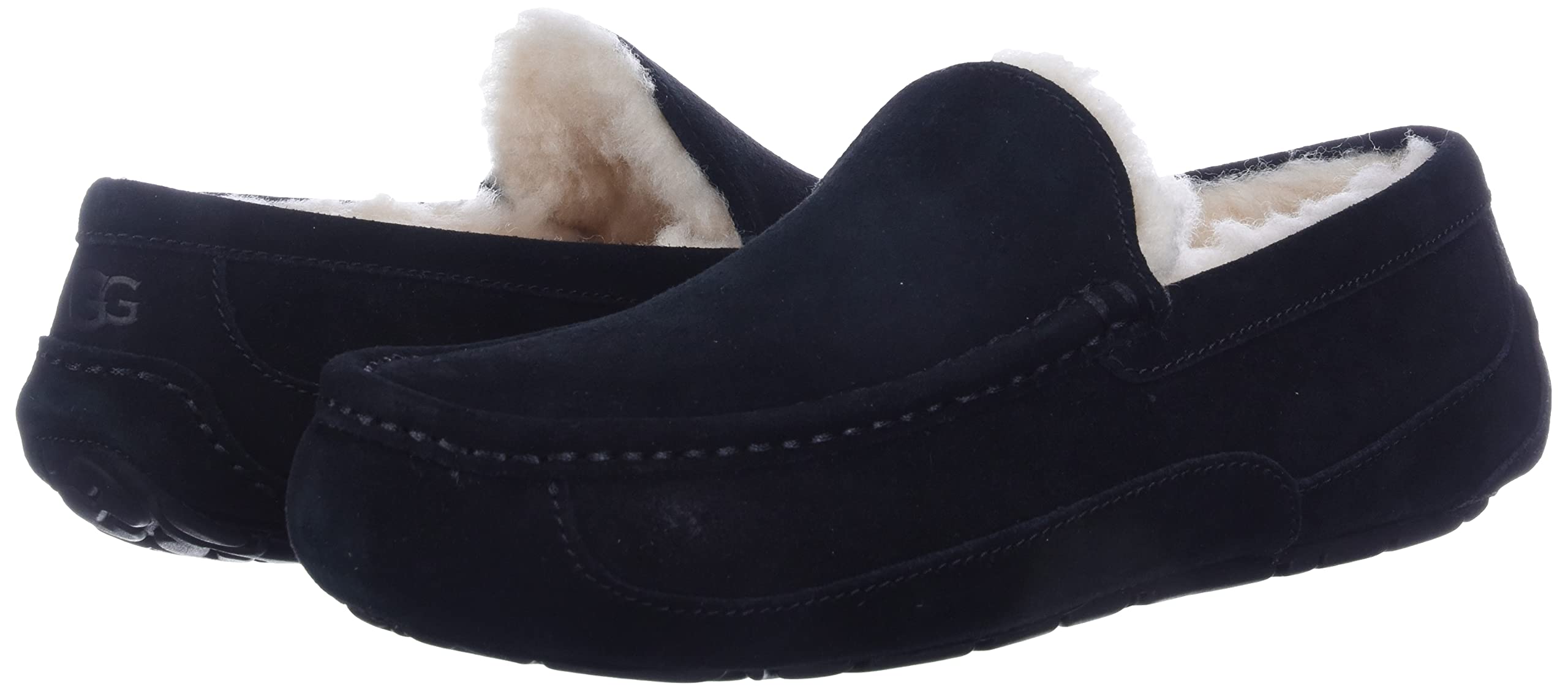 UGG Men's Ascot Slipper - Comfortable Indoor/Outdoor House Shoes for Men - Perfect for Relaxing at Home, Lounging, or Quick Errands
