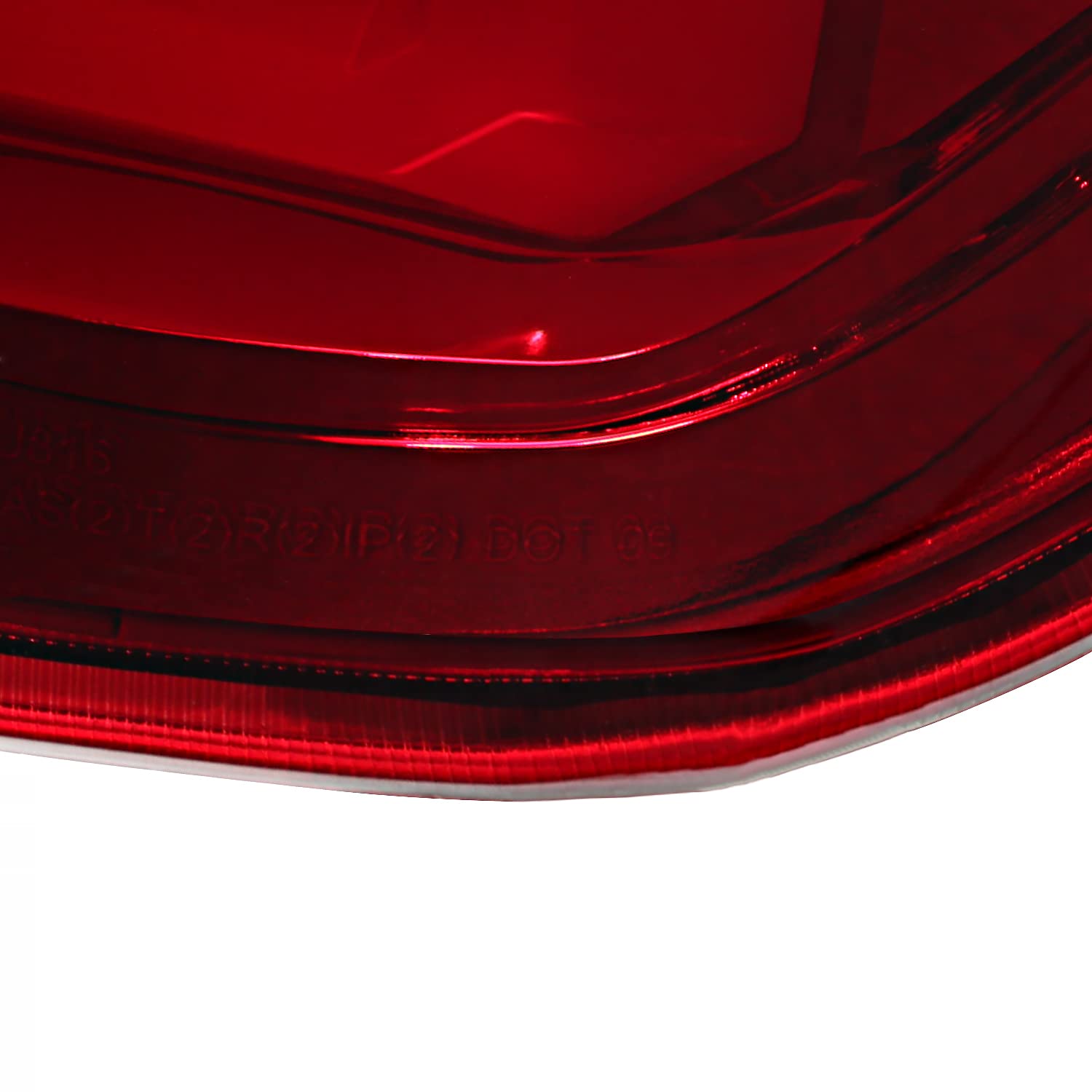 Spec-D Tuning Red LED Tail Lights with Light Bar for 2009-2014 Ford F150 - Left & Right Pair Assembly - Upgrade Your Truck's Style & Visibility for Night Driving & Custom Look