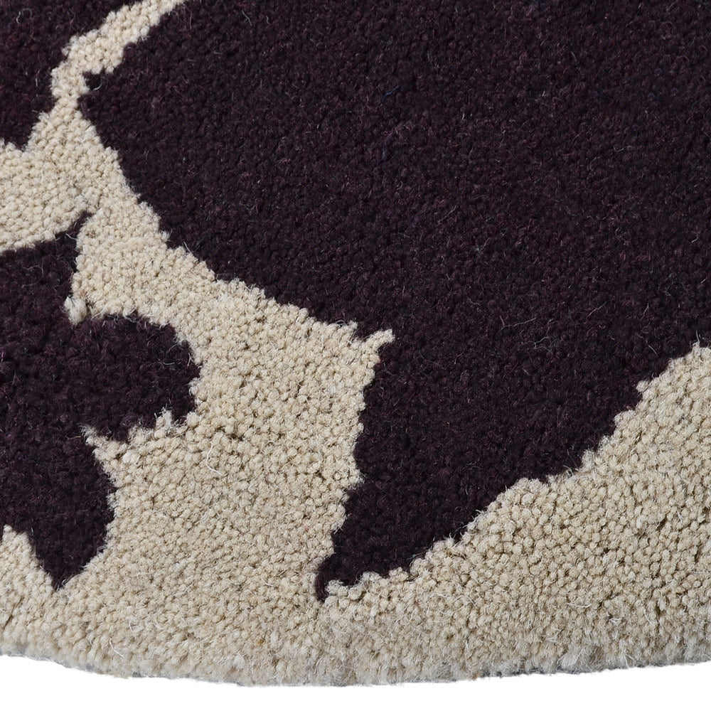 Spider Flower Hand Tufted Rug - Soft Bohemian Area Rug for Living Room, Bedroom & Nursery - Non-Slip Modern Home Decor