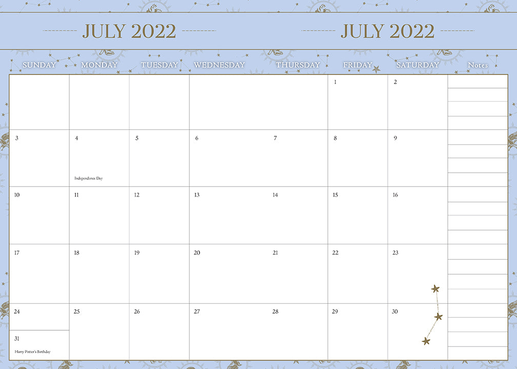 Harry Potter 2022-2023 Academic Year Planner - Weekly & Monthly Student Organizer for School, College & Work - Perfect Gift for Fans
