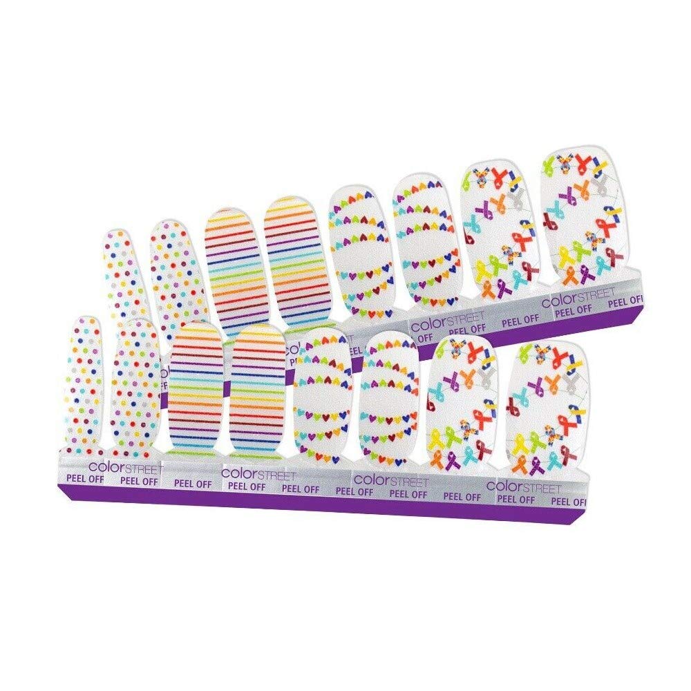 Color Street Nail Polish Strips - Unstoppable Collection | Easy DIY Manicure at Home | Perfect for Parties, Weddings & Everyday Wear