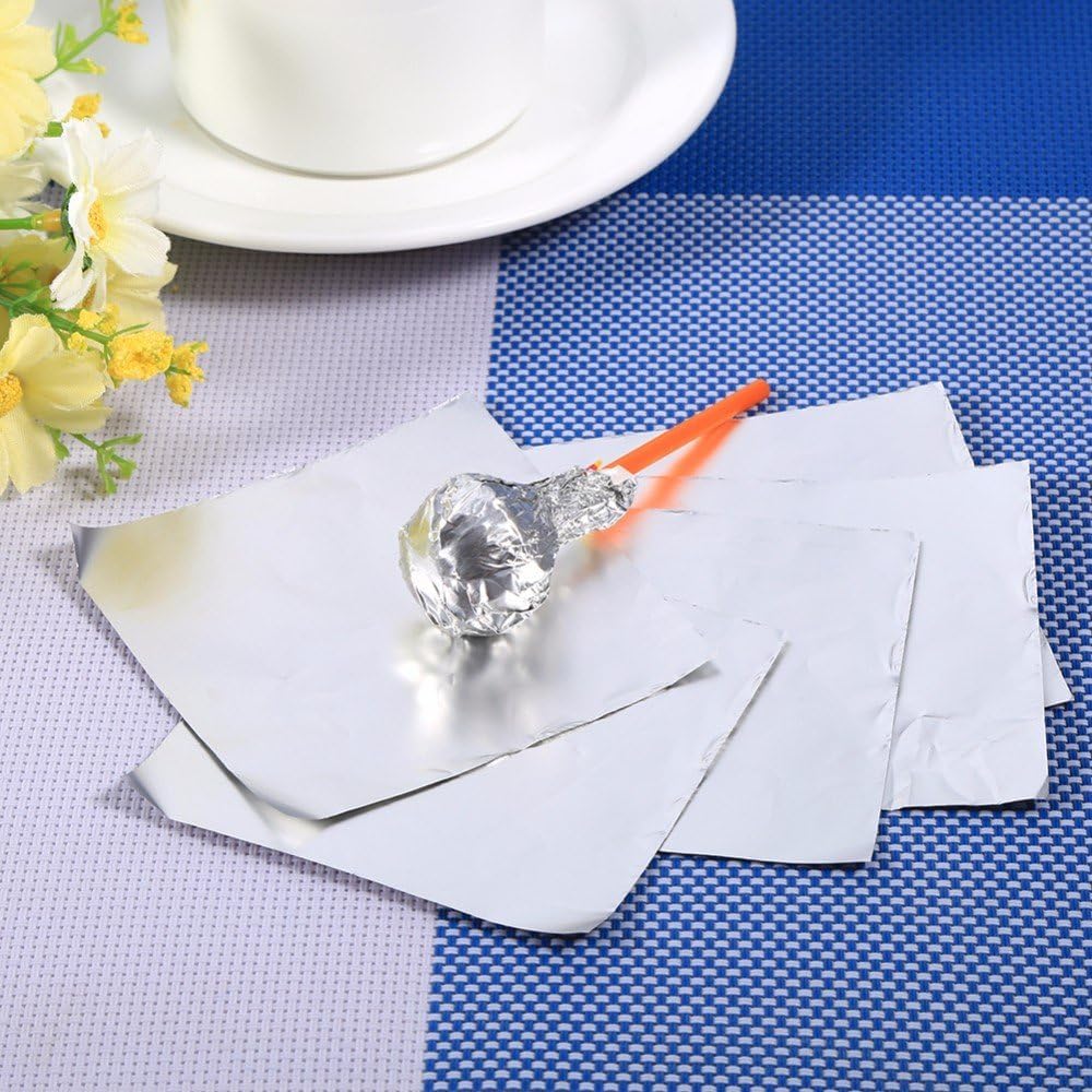 Premium Aluminum Foil Chocolate Wrappers - 8cm x 8cm (3.15