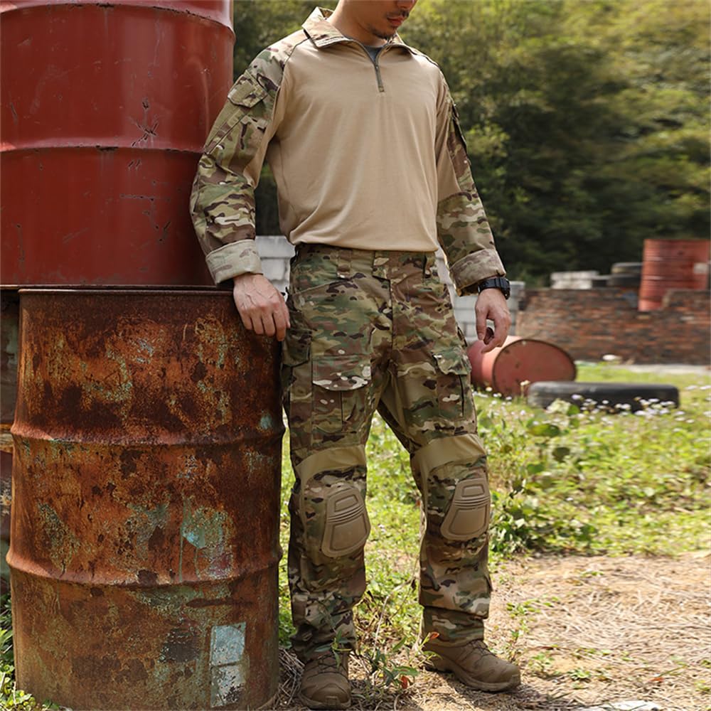 EmersonGear Men's Tactical G3 Combat Pants - Ripstop Military BDU Pants for Outdoor Hiking, Airsoft & Tactical Training