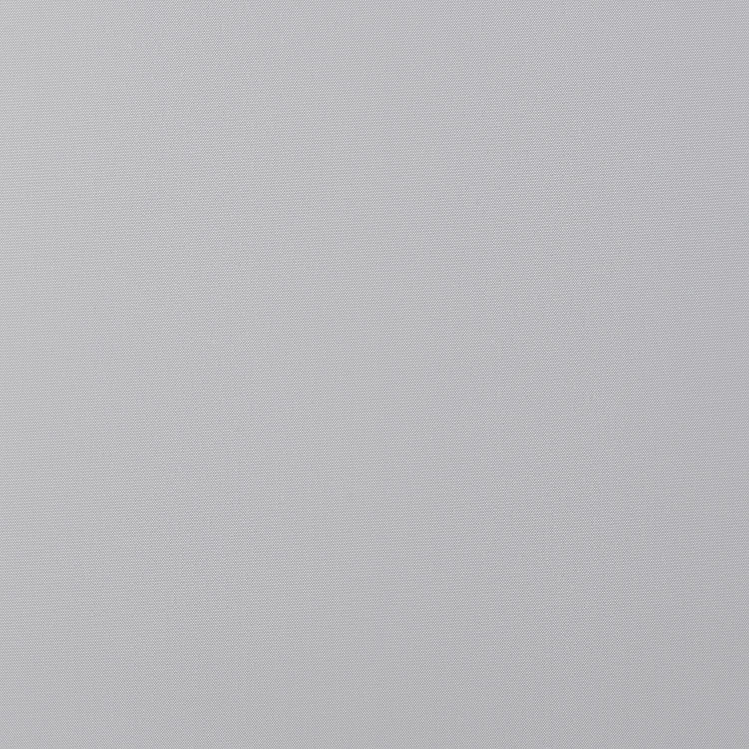 Mendocino Silver Broadcloth Textured Blackout Roller Shade Swatch - Light Blocking Window Treatment Sample for Bedroom & Home Office