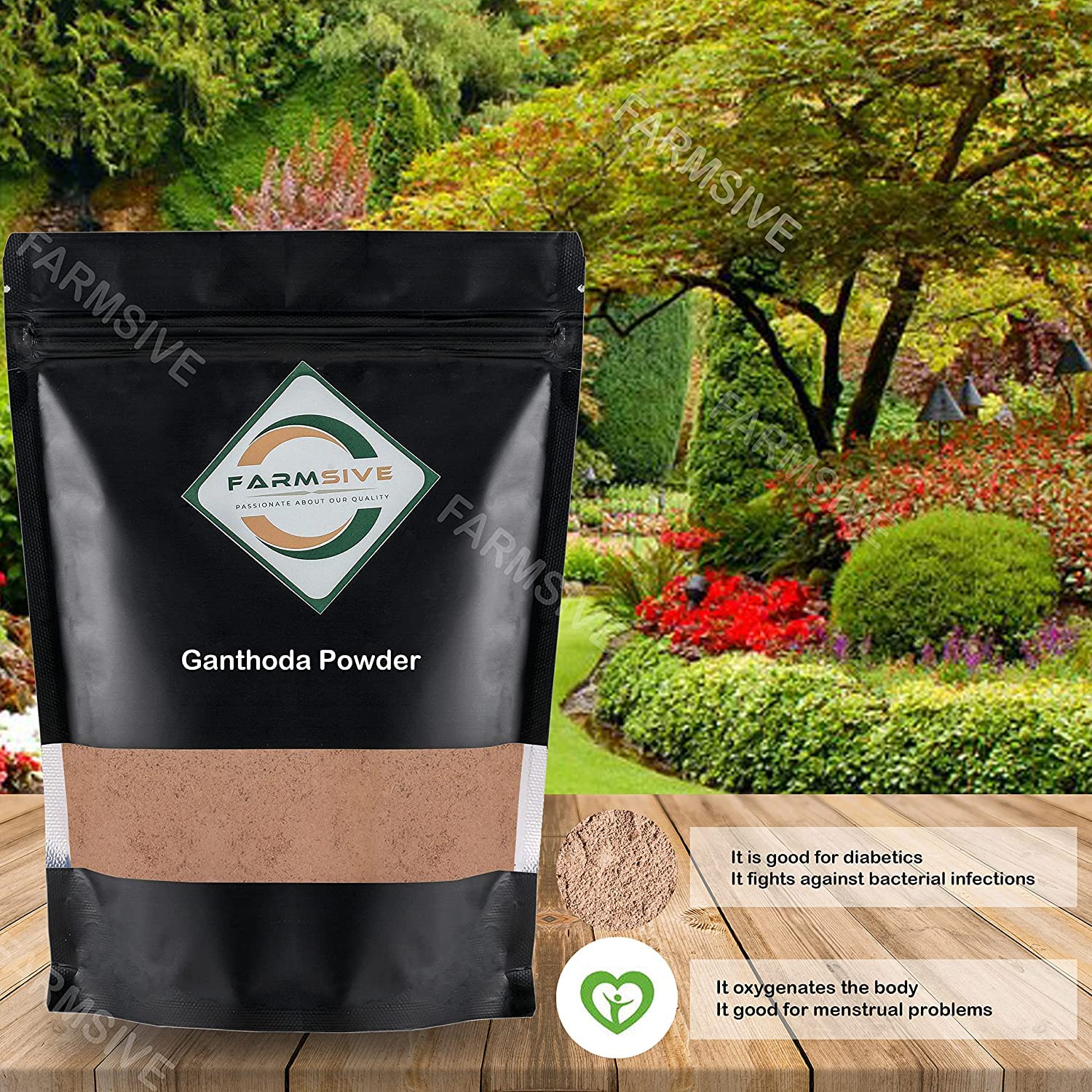 Organic Ganthoda Powder (Piparamul Powder) - 900g | Ayurvedic Herbal Supplement for Digestion & Immunity - Perfect for Teas, Smoothies & Wellness Recipes