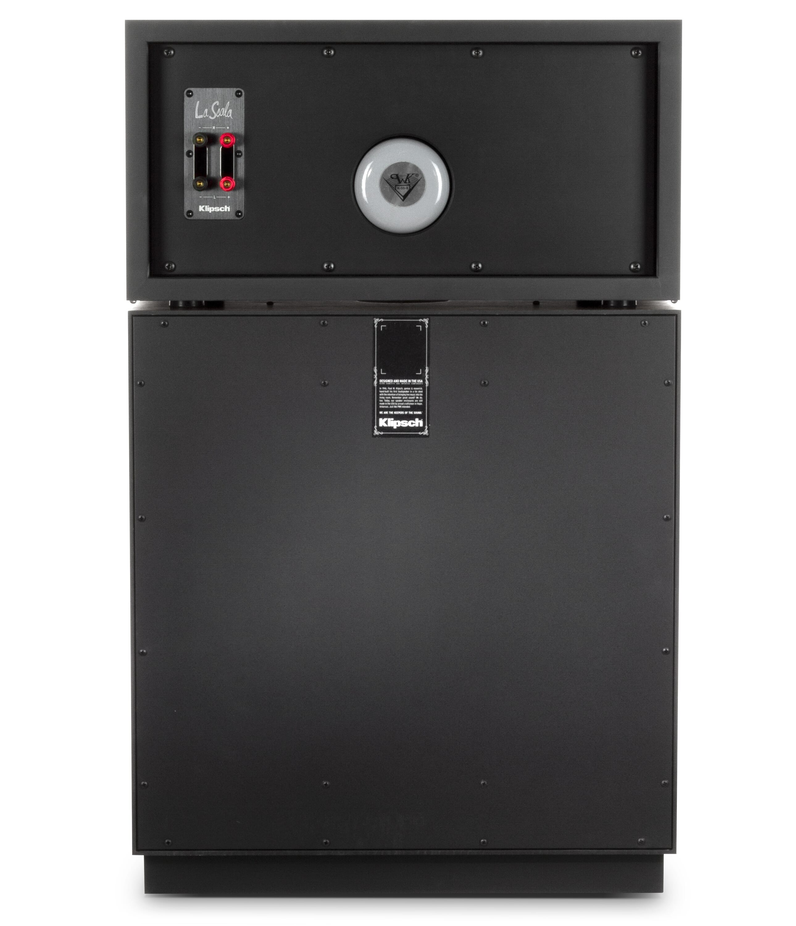 Klipsch La Scala AL5 Floorstanding Speakers (Pair) - Premium Open Box Audio for Home Theater & Music Listening
