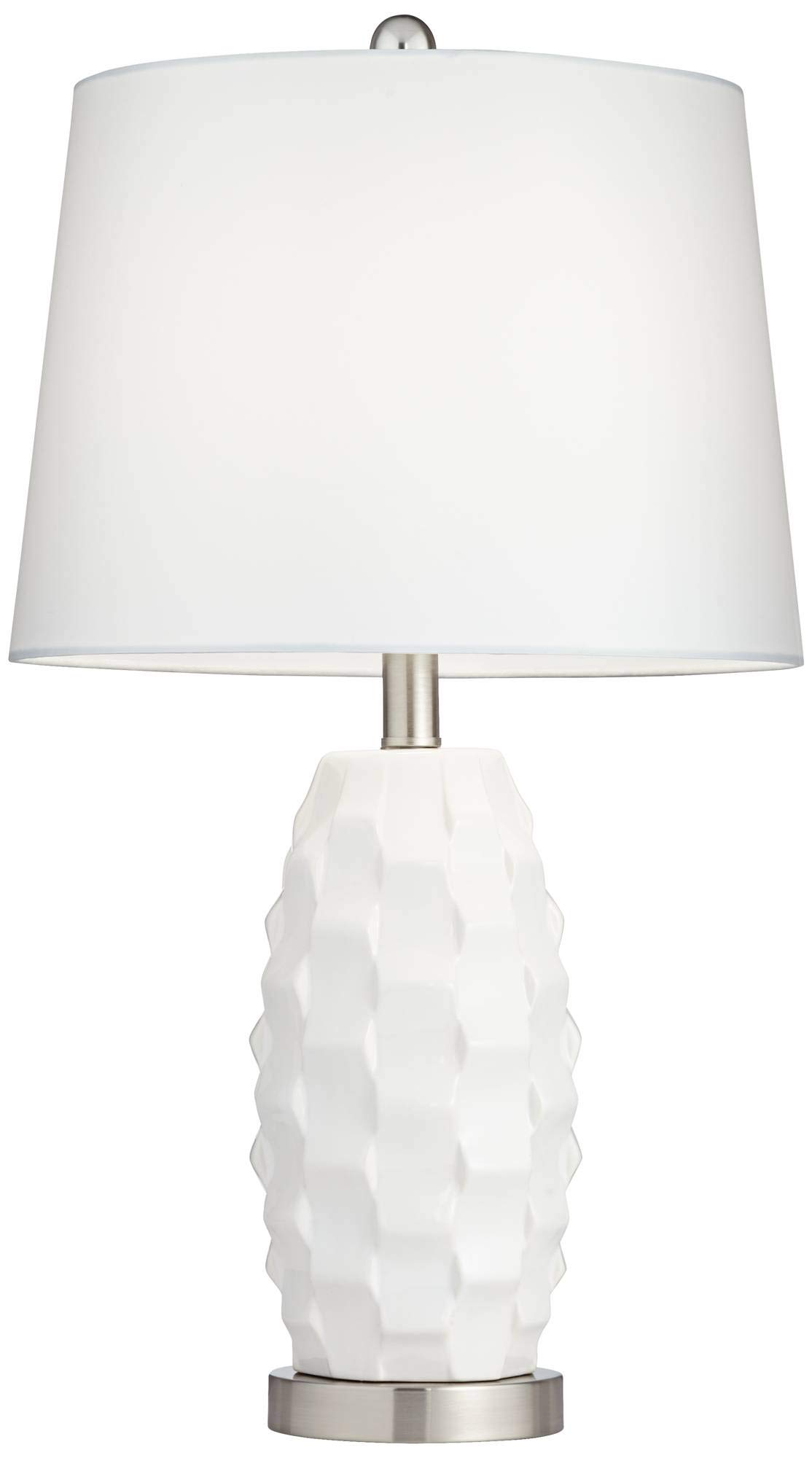 360 Lighting Brad Modern Coastal Style Accent Table Lamps Set of 2 - 24.5