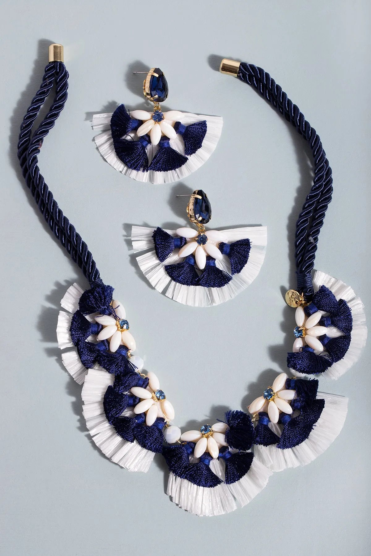 Fiesta Floral Necklace - Elegant Bohemian Beaded Statement Jewelry for Women - Perfect for Parties, Weddings & Summer Festivals