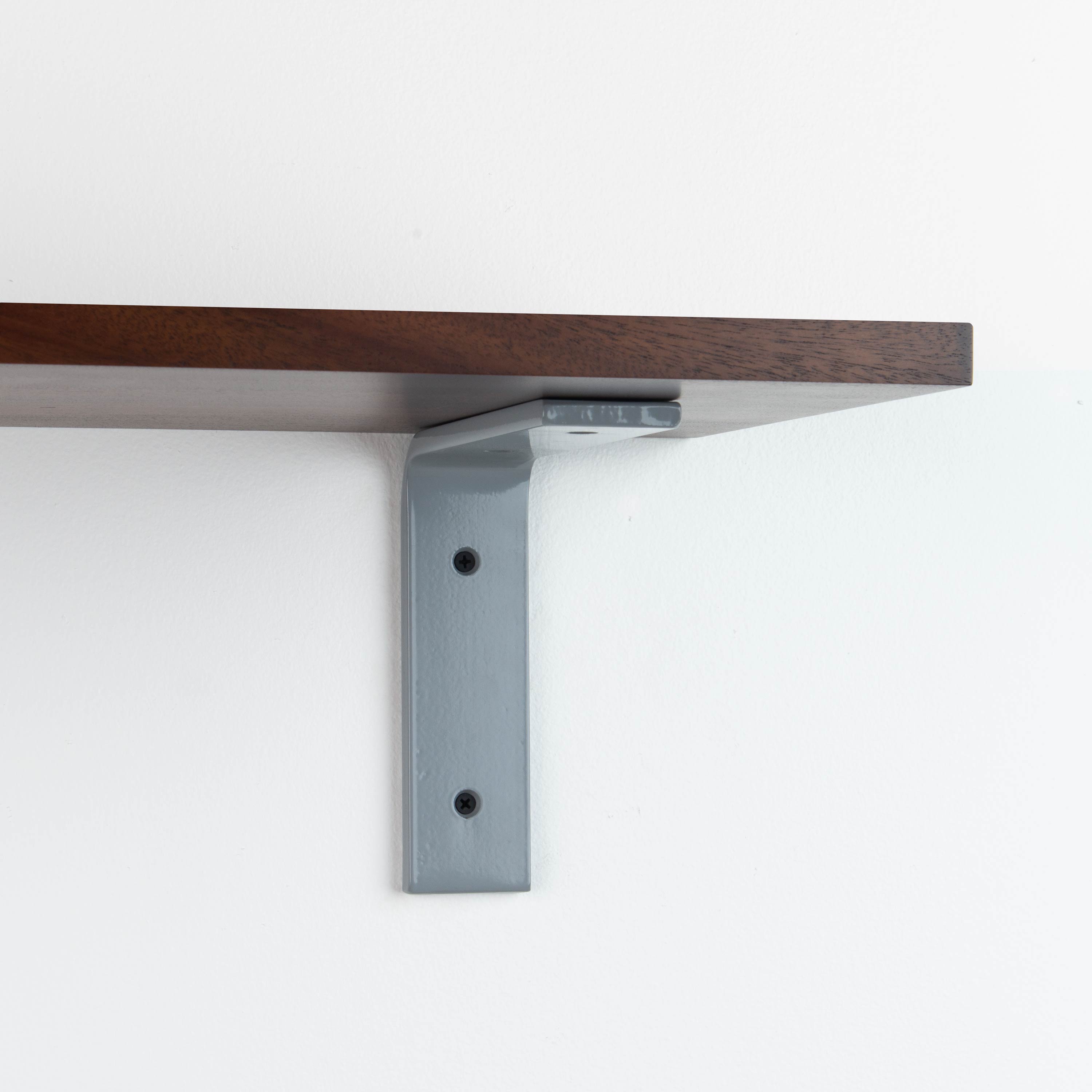 Leif Dutch Mocha Wall Shelf - Rustic Wood Floating Shelves for Living Room, Kitchen, Bathroom - Perfect for Home Decor and Storage