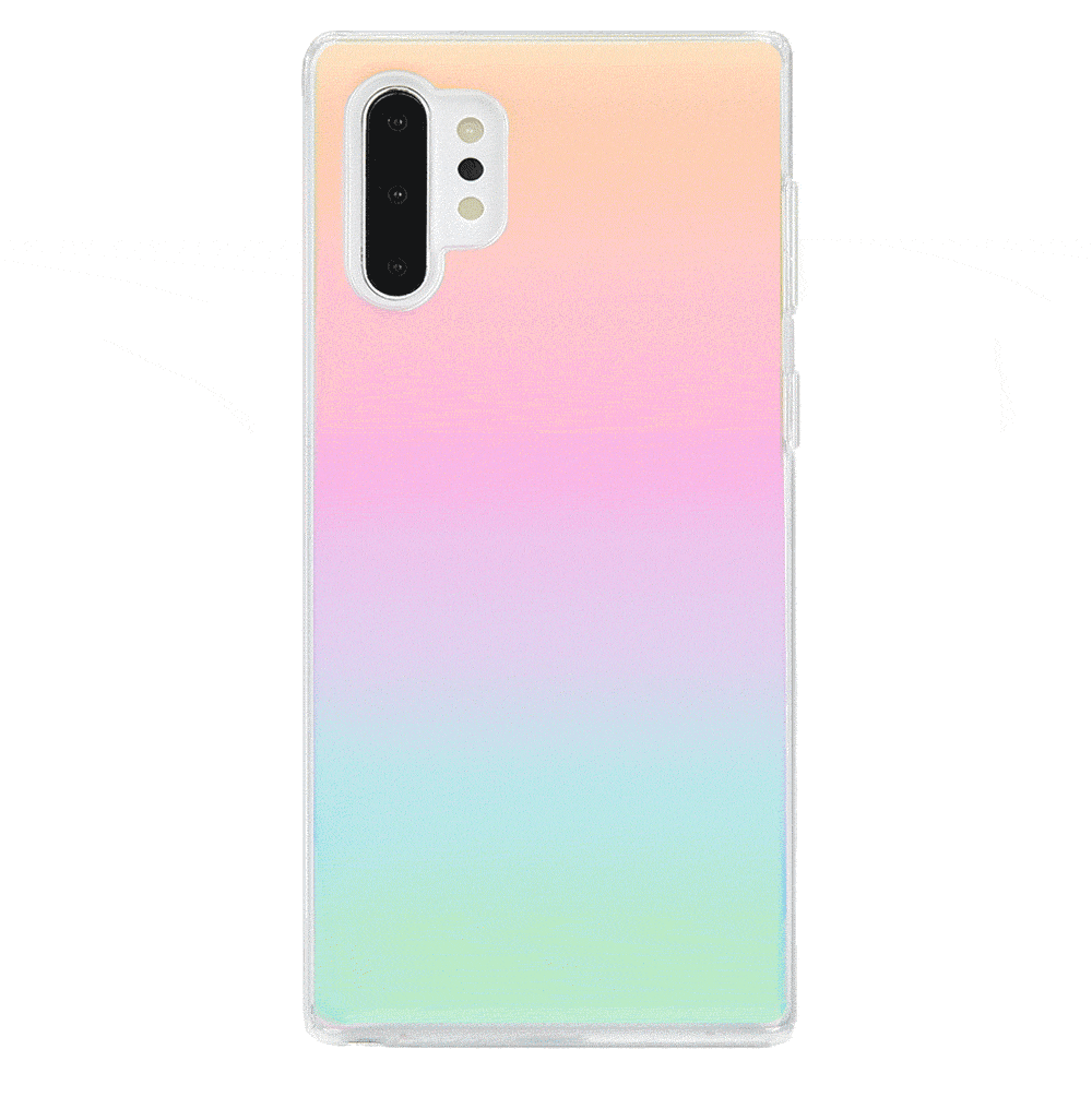 Samsung Galaxy Phone Case with White Opal Design - Slim Protective Cover for Everyday Use, Work, and Travel