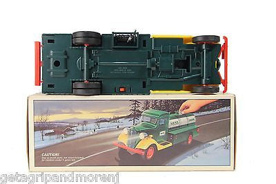 Vintage First Hess Truck Toy Bank Mint Condition with Original Box - Perfect for Collectors, Kids Play, and Holiday Gifts