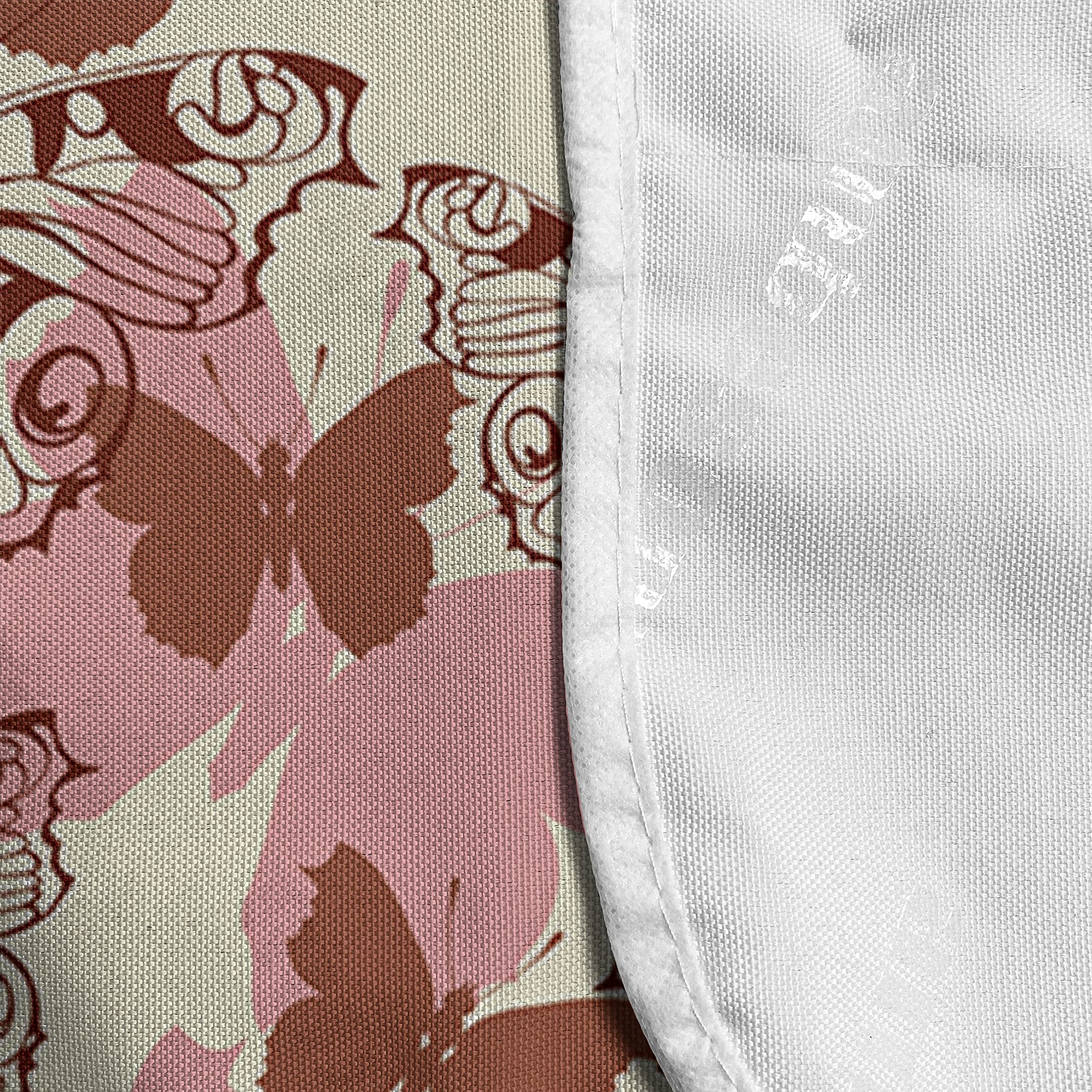 Ambesonne Butterfly Microwave Cover - Waterproof Kitchen Organizer with Pockets, 36