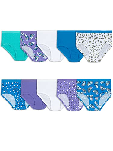 Low Rise Brief - 10 Pack - Purple/Blue/White