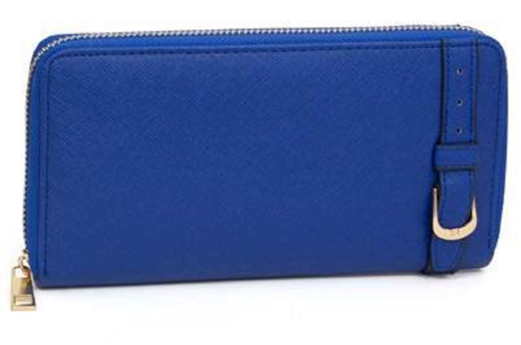 Beaute Bags Vegan Leather Zip-Around Wallet Clutch with Phone Holder - Stylish Crossbody Purse for Women, Perfect for Parties, Travel & Everyday Use