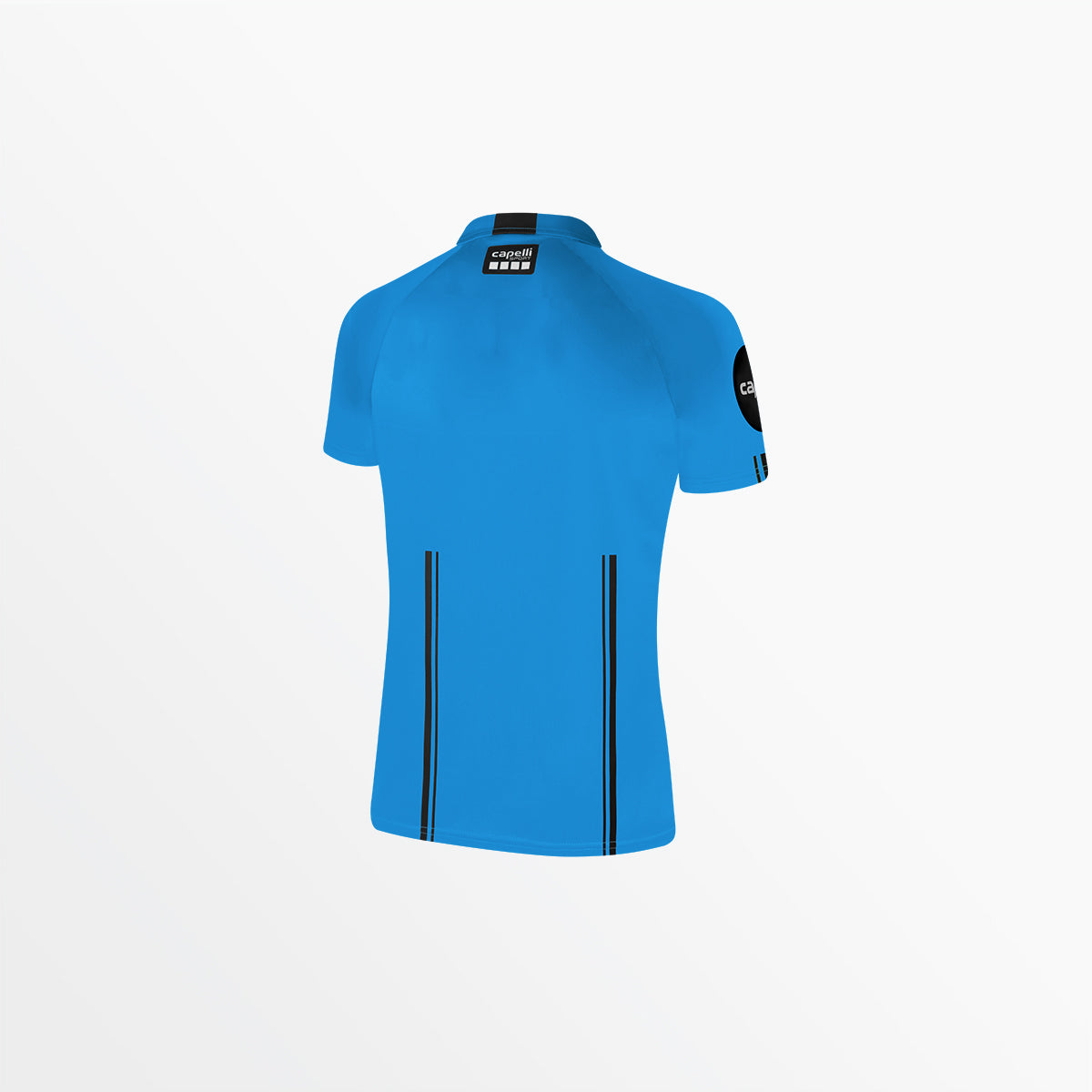 Women's Official Referee V-Neck Short Sleeve Jersey - Comfortable Sports Shirt for Soccer, Basketball & Volleyball Games, Training & Outdoor Activities