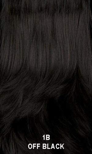 Motown Tress LXP Envy Heat Resistant Fiber Lace Part Wig in Off Black - Perfect for Daily Wear, Cosplay & Protective Styling