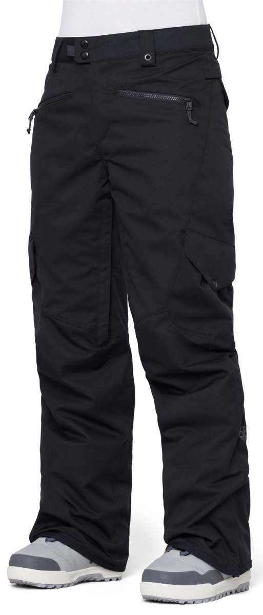 686 Women's Aura Insulated Cargo Pant 2024 - Waterproof Winter Snow Pants for Hiking, Skiing & Outdoor Activities