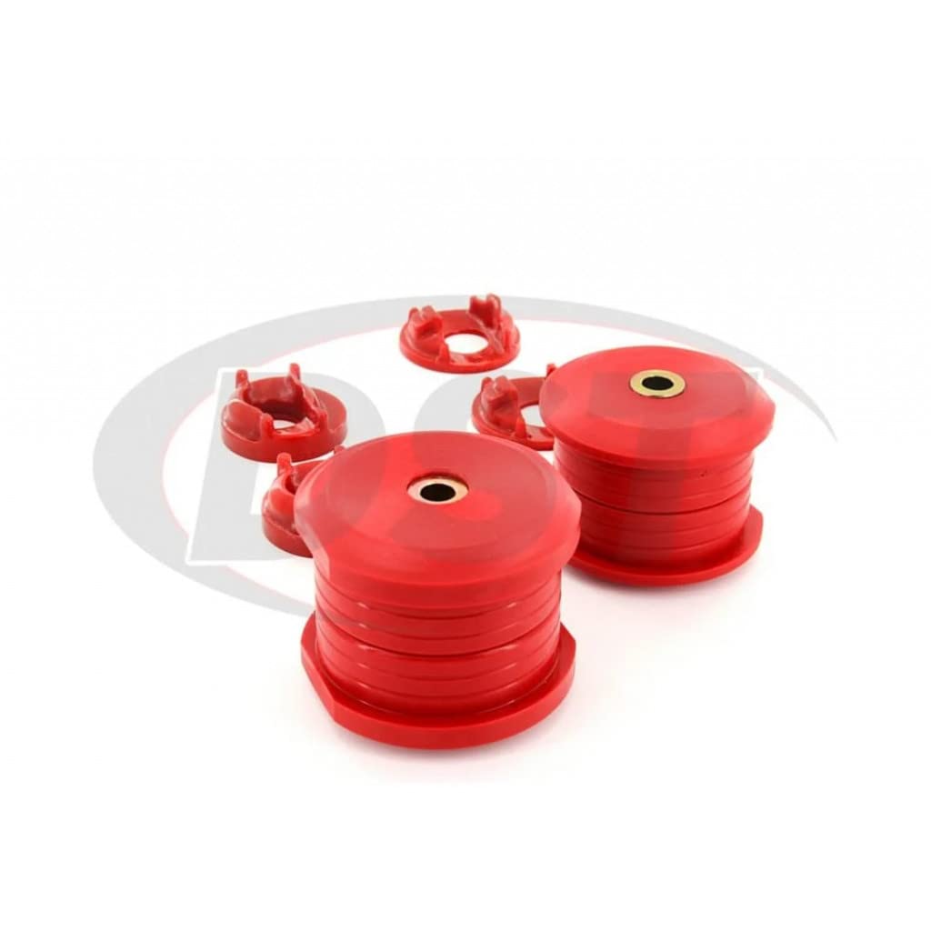 Pro-Thane Performance Motor Mount Kit for Eagle Talon 1995-1998 | 13-1901 | Red Polyurethane Bushings | Improves Handling & Reduces Vibration for Street & Track Racing