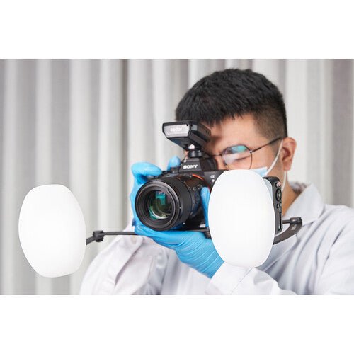 Godox MF12 Dental Macro Flash Kit for Sony Cameras - Professional Dental Photography Lighting for Close-Up Shots, Perfect for Dentists & Orthodontists