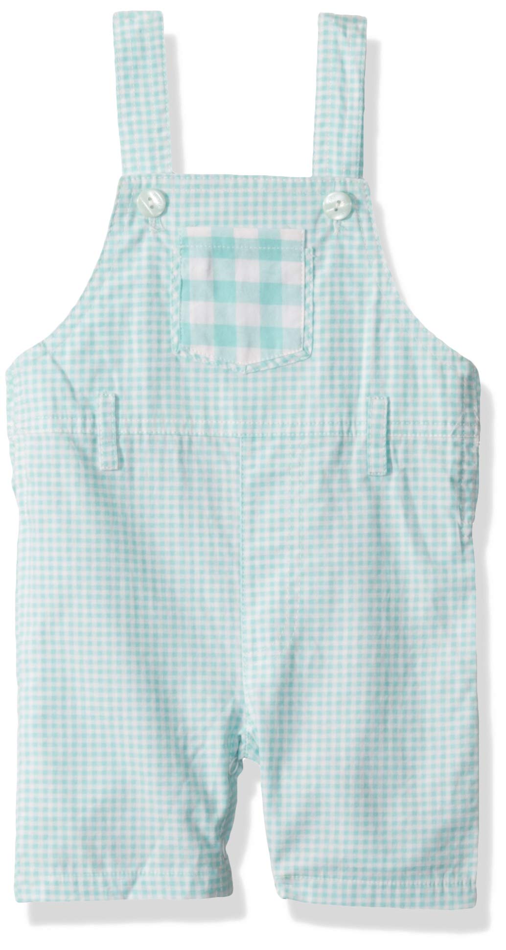 Munki Munki Baby Boys Gingham Overalls - Cute & Comfortable Denim Overalls for Toddlers - Perfect for Playdates, Photos & Everyday Outfits