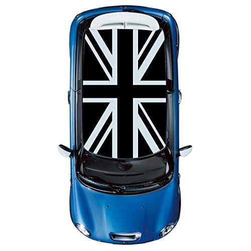 Bubbles Designs Mini Cooper Hardtop & Hatch Roof Decal Sticker (2000-Present) - Vinyl Car Flag for Customization | Perfect for Car Shows & Personalization
