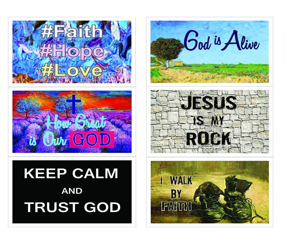 Christian Inspirational Bible Verse Postcards (30-Pack) - How Great is Our God Theme - Scripture Prayer Cards - War Room Decor - Perfect for Bible Study, Church Events & Spiritual Encouragement Gifts