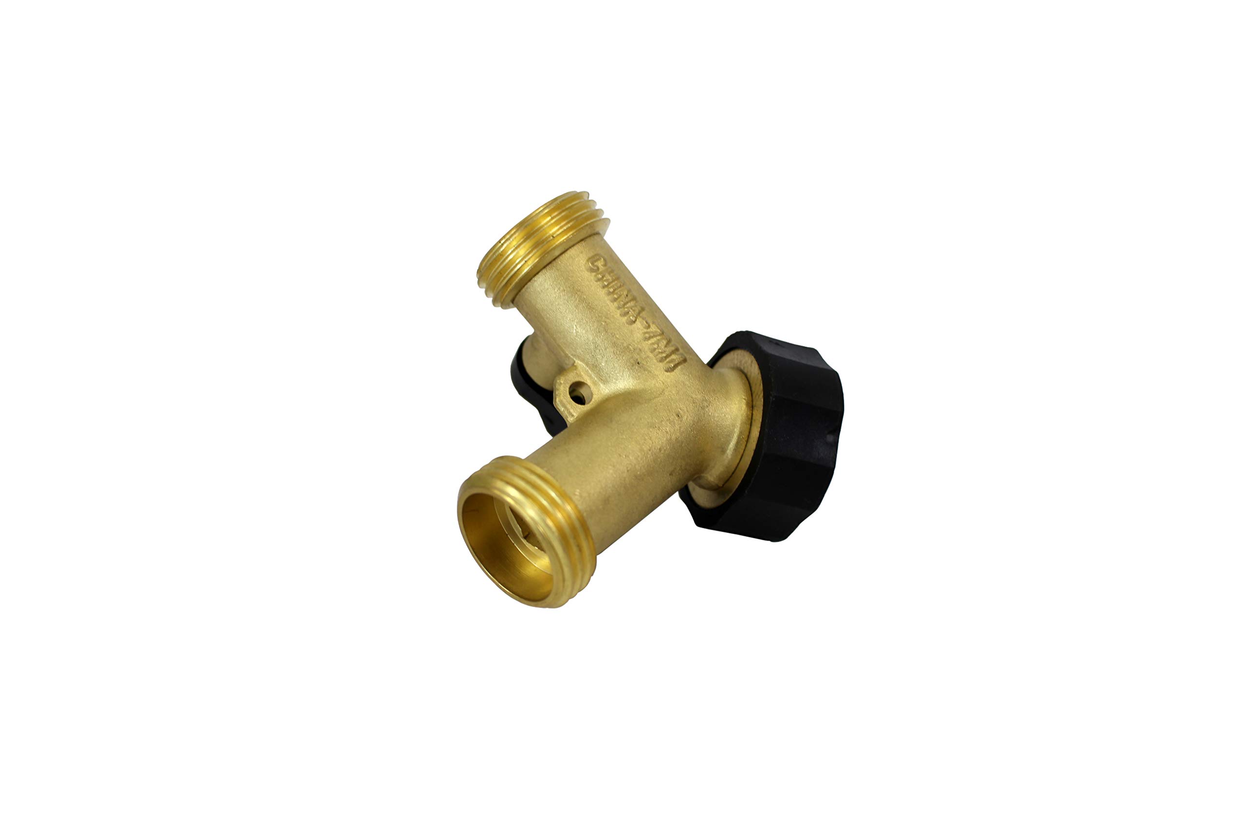 CMI 2-Way Brass Hose Splitter for Water & Irrigation - 3/4