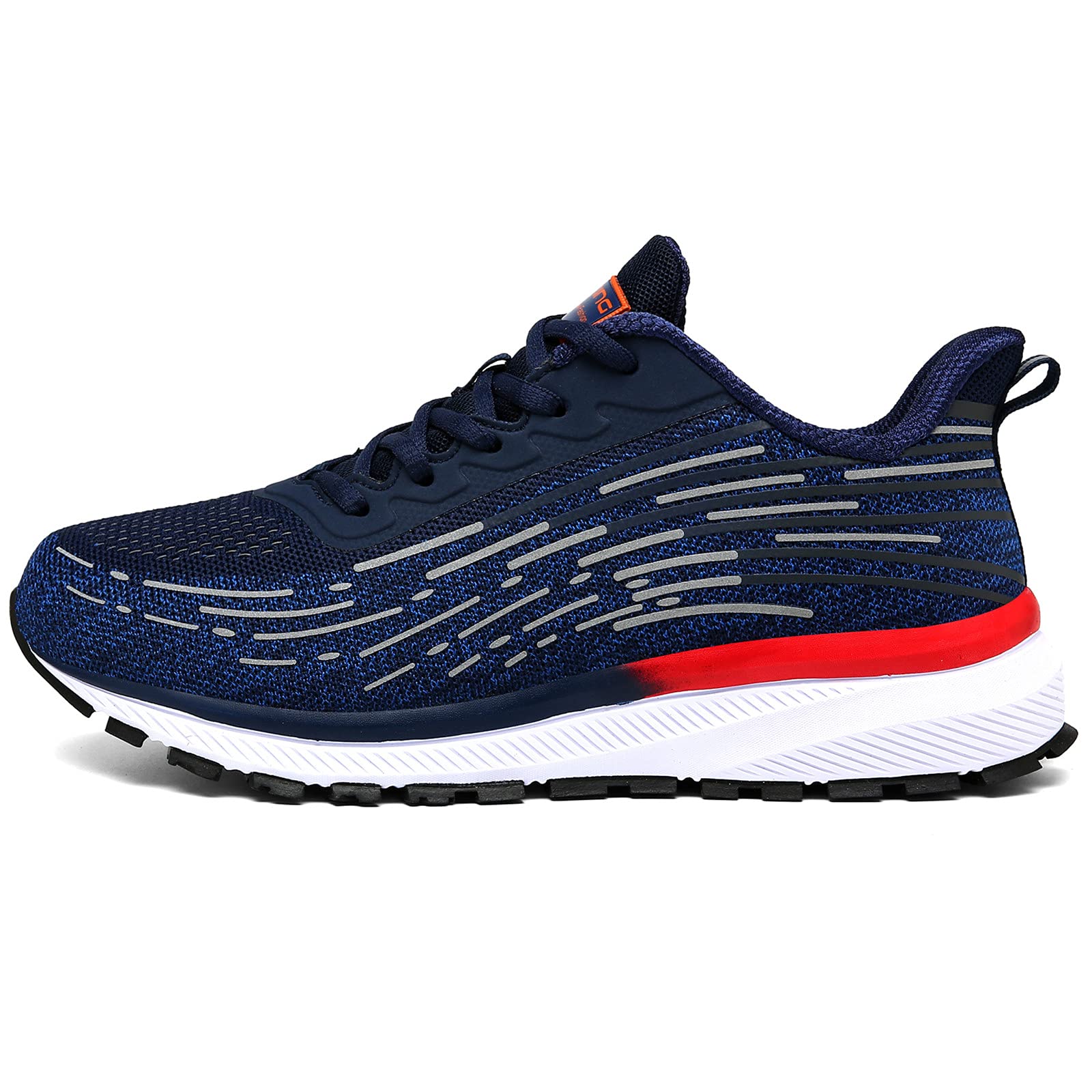 DUORO Men's Lightweight Breathable Running Shoes - Non-Slip Comfortable Walking Sneakers for Road Running & Gym Workouts - Perfect for Jogging, Hiking & Daily Wear