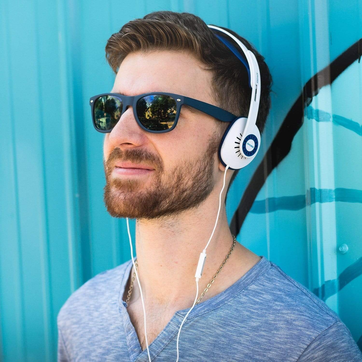 Koss KPH30i Lightweight On-Ear Headphones with Crystal Clear Sound - Perfect for Gaming, Music, and Office Use