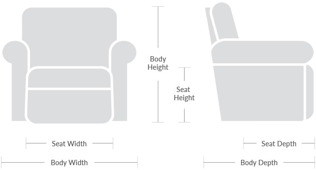 La-Z-Boy Slimline Pinnacle Gliding Recliner Chair - Modern Comfort for Living Room, Home Theater & Office - Ergonomic Design with Smooth Glide Motion