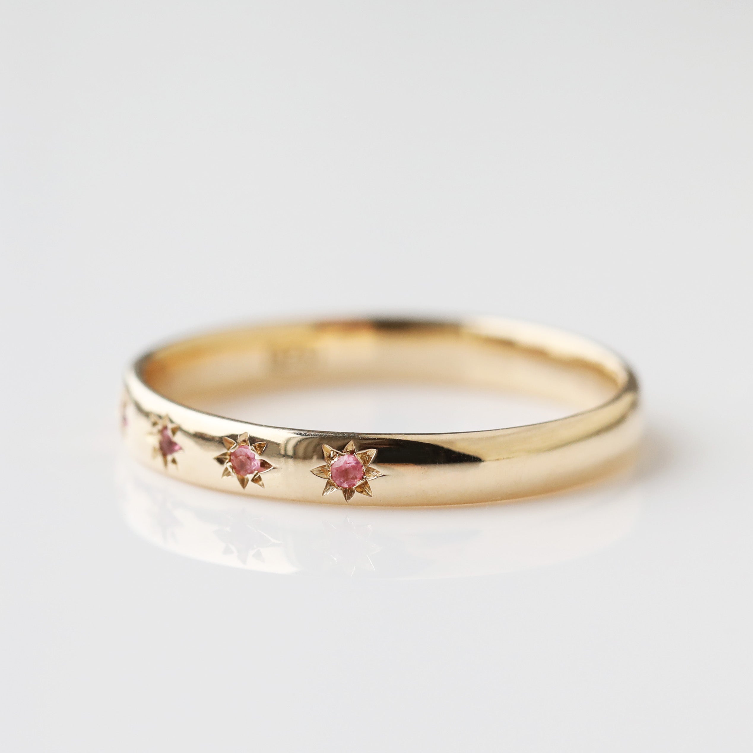 Birthstone Ring Set with Icon Star Design - Perfect for Birthdays, Anniversaries & Special Occasions