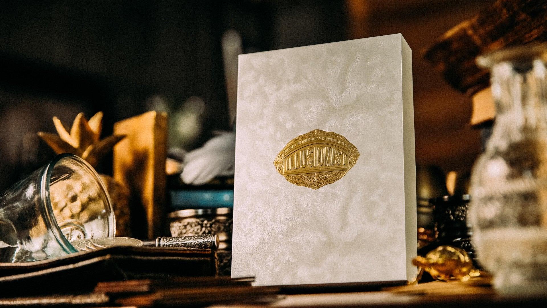 The Illusionist Classic Boxset Playing Cards – Premium Magic Trick Deck for Cardistry, Poker & Close-Up Magic – Perfect for Magicians, Beginners & Collectors