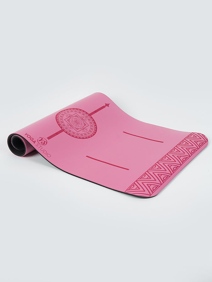 Non-Slip Yoga Knee Pad - The Grip Mini Mandala Mat for Yoga, Pilates & Meditation | Comfortable Cushion for Hard Floors | Perfect for Home Studios, Gyms & Outdoor Practice