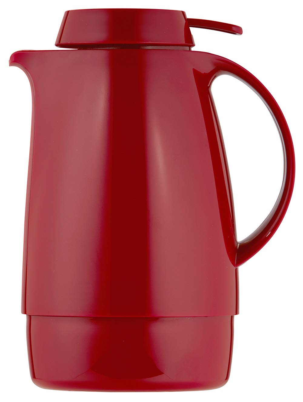 Helios Servitherm Vacuum Insulated Stainless Steel Thermos - 0.6L (20oz) Red - Hot & Cold Beverage Flask for Coffee, Tea, Soup - Perfect for Office, Travel, Camping & Outdoor Activities