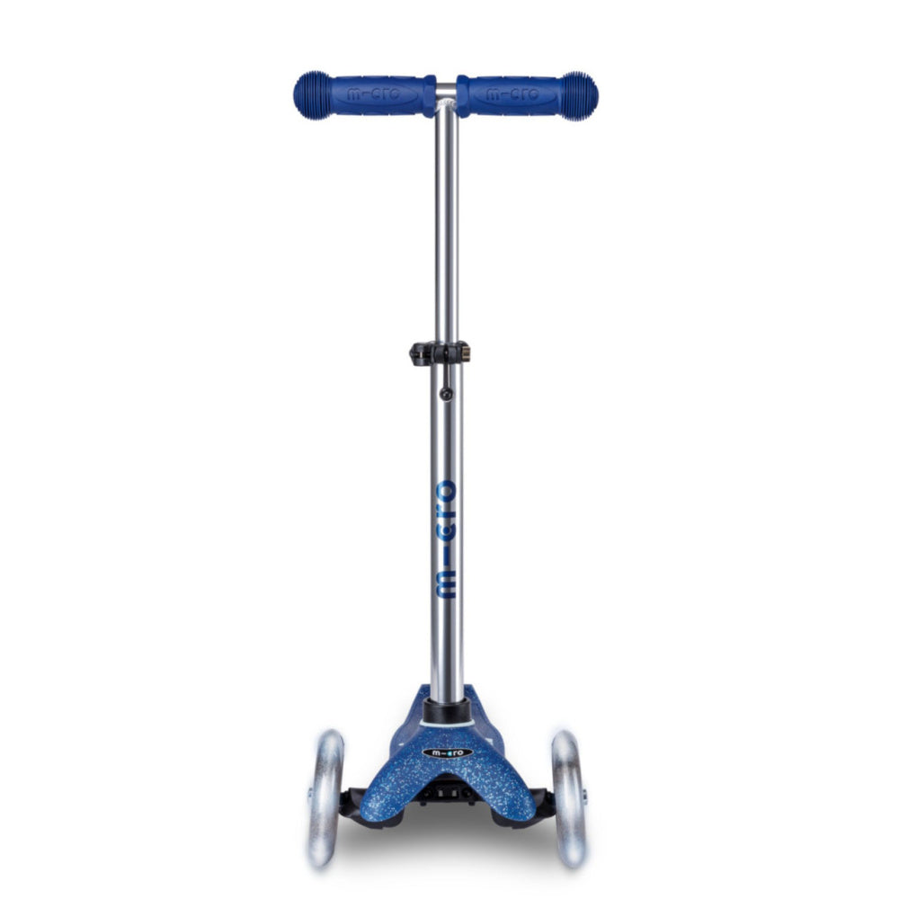 Micro Mini Deluxe Glitter Scooter for Kids - Foldable Lightweight Aluminum Kick Scooter with LED Wheels - Perfect for Commuting, School, and Outdoor Fun