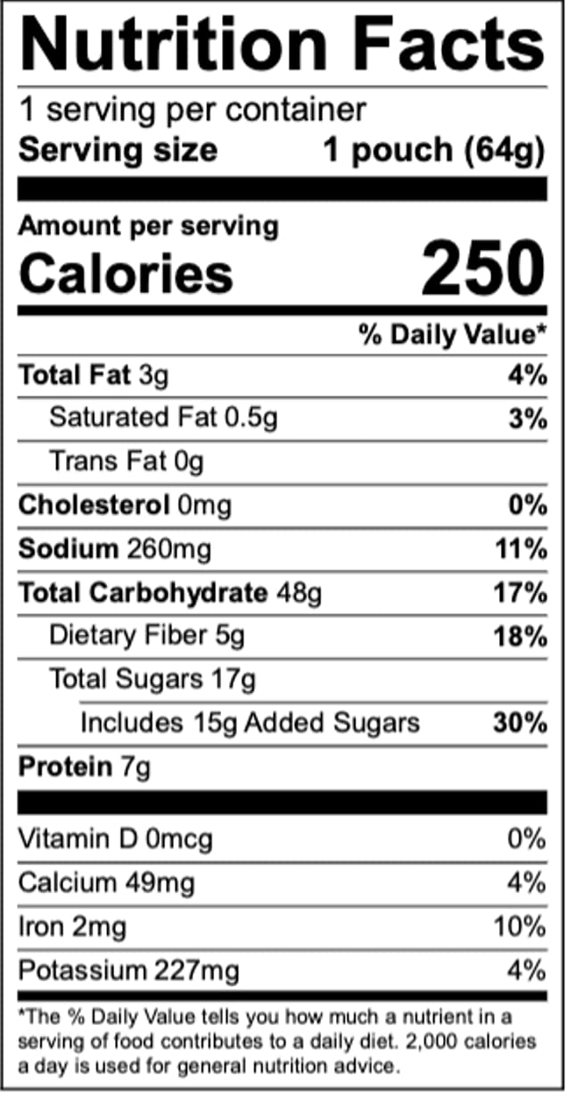 Anthem Peach & Cranberry Instant Oatmeal - Whole Grain Oats with Real Fruit - Quick & Easy Breakfast - Healthy On-the-Go Snack - 11.25 Oz Pack - Perfect for Busy Mornings, Office Meals, and Travel