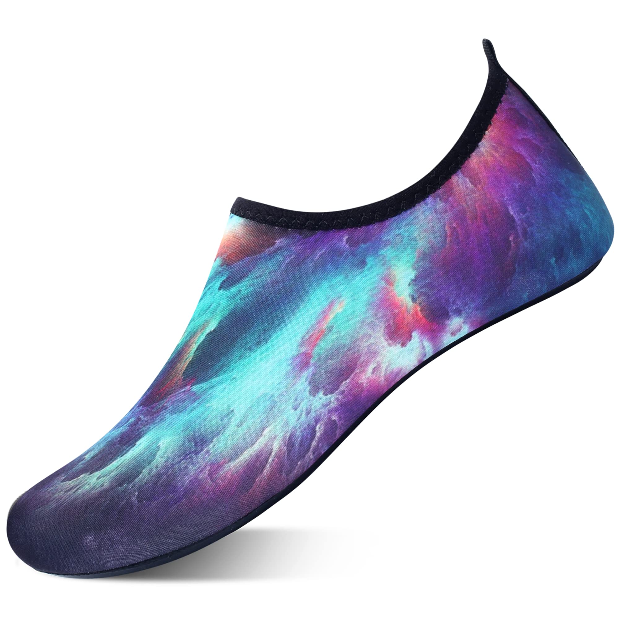 QACOHU Barefoot Water Shoes for Women & Men - Quick-Dry Swim Shoes for Diving, Surfing, Swimming, Beach & Yoga - Lightweight Aqua Socks for Pool, Water Sports & Outdoor Activities