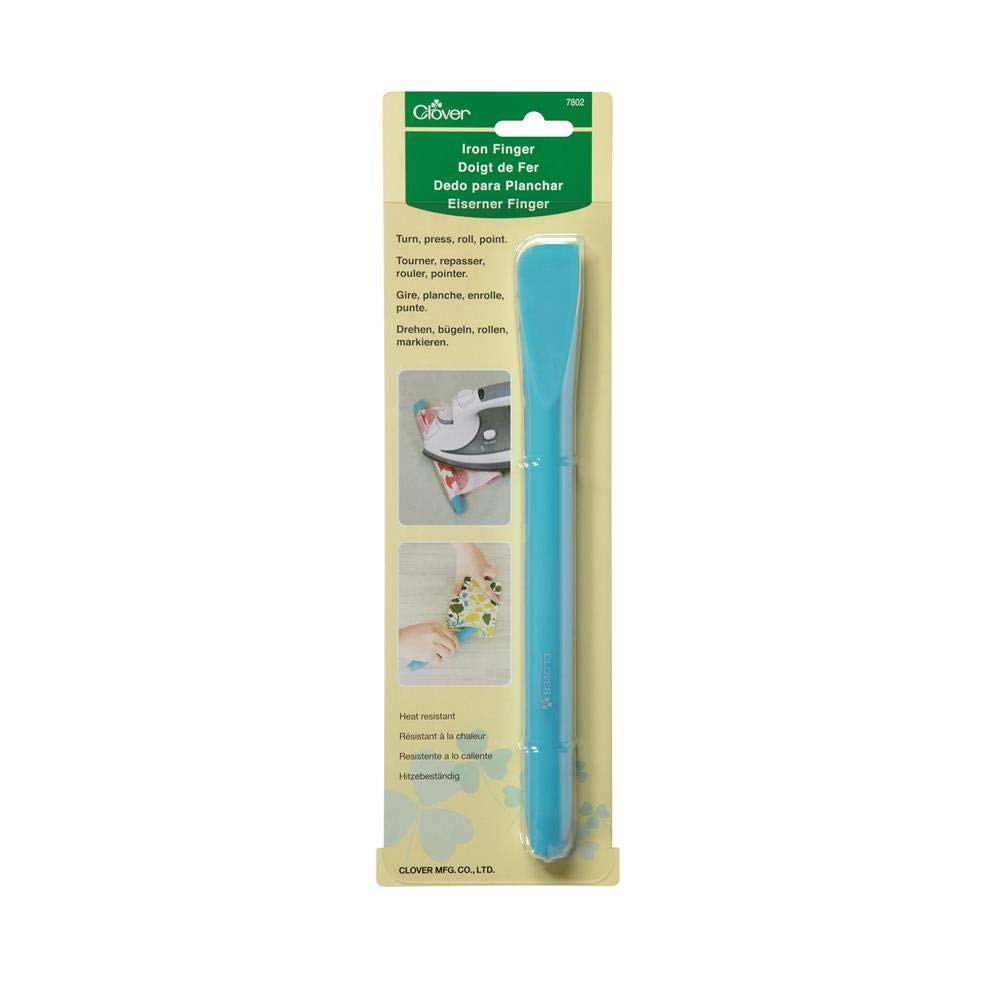 Clover 0366708 Press Perfect Iron Finger - Professional Tailoring & Sewing Tool for Quilting, Dressmaking & Fabric Pressing - Ideal for Seams, Hems & Small Fabric Areas
