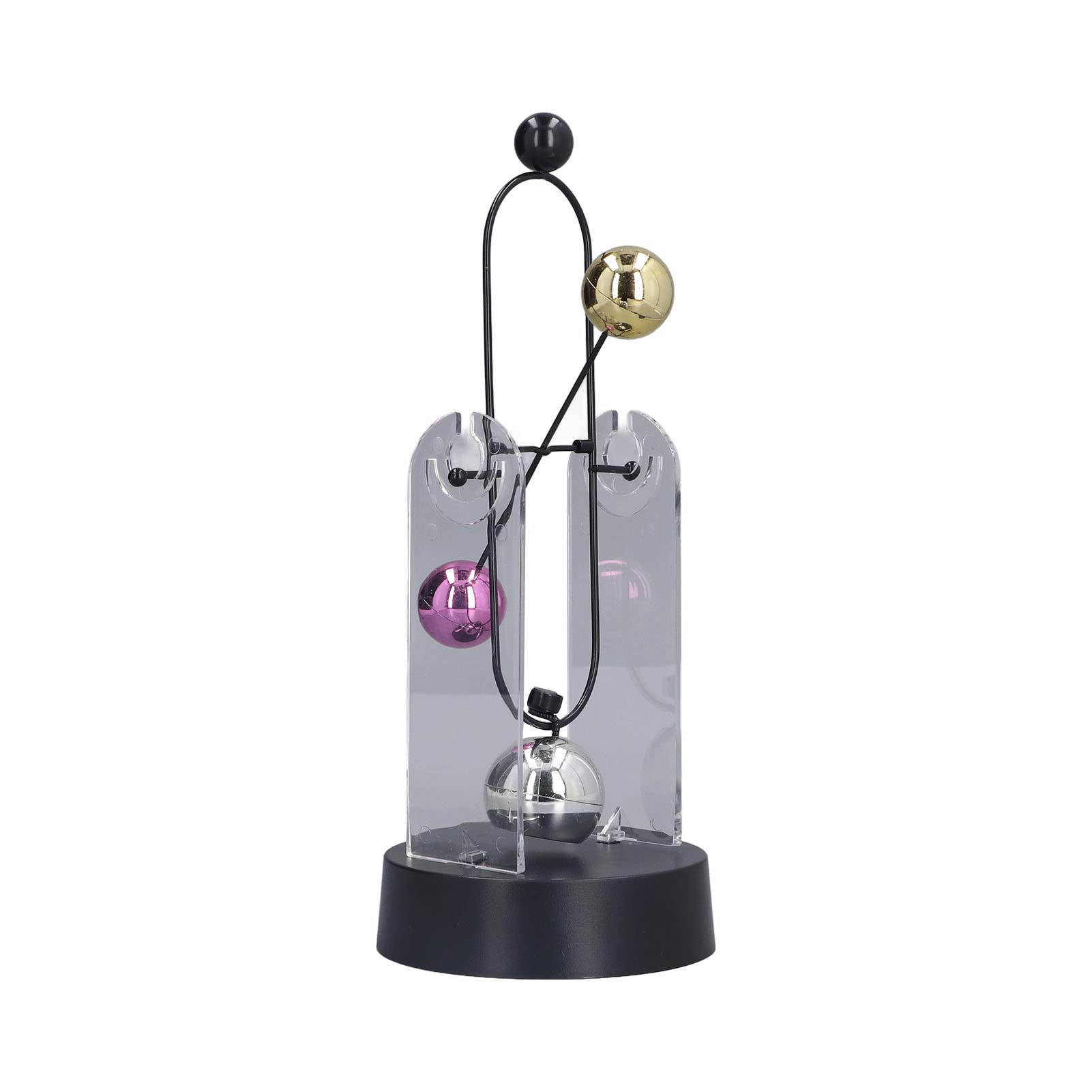 EBTOOLS Perpetual Motion Desk Toy - Fun & Stress Relief Gadget for Home, Office & School - Great Gift for Adults & Kids - Perfect for Work Desks, Study Areas & Waiting Rooms