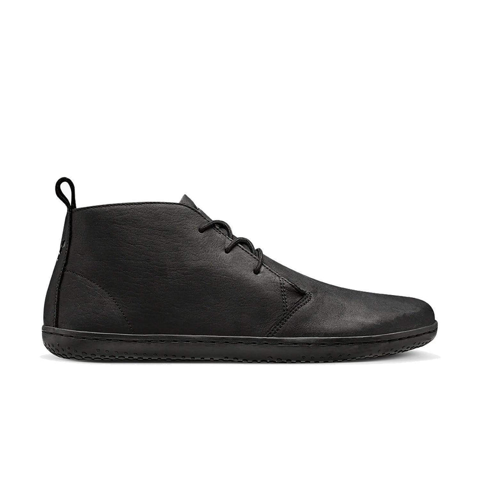 Vivobarefoot Gobi III Men's Barefoot Boots - Obsidian Color | Lightweight & Flexible for Hiking, Travel & Everyday Wear