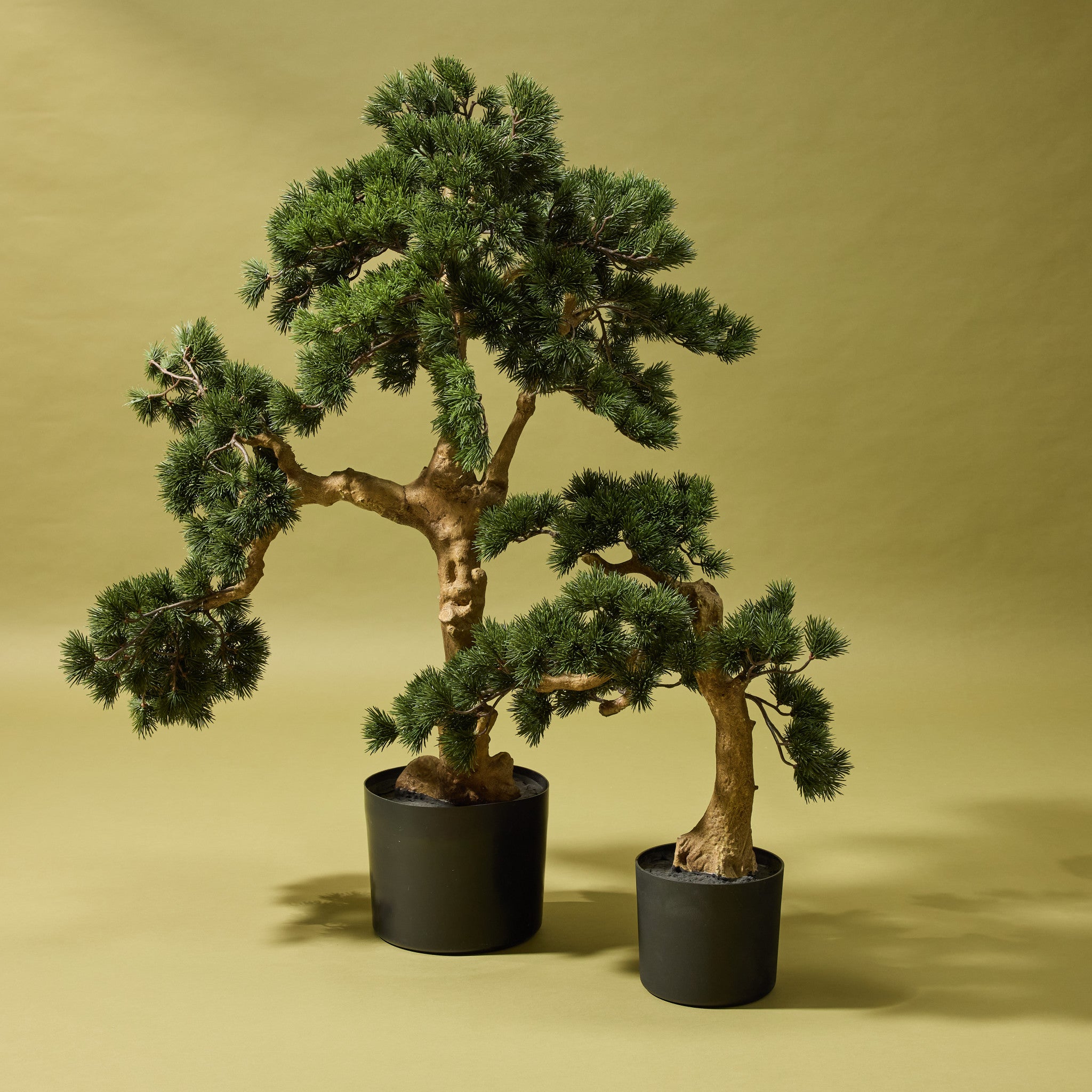 Artificial Pine Bonsai Tree in Decorative Garden Pot - 40 Inch Tall Indoor/Outdoor Fake Plant for Home Office Decor, Zen Garden, and Wedding Centerpieces