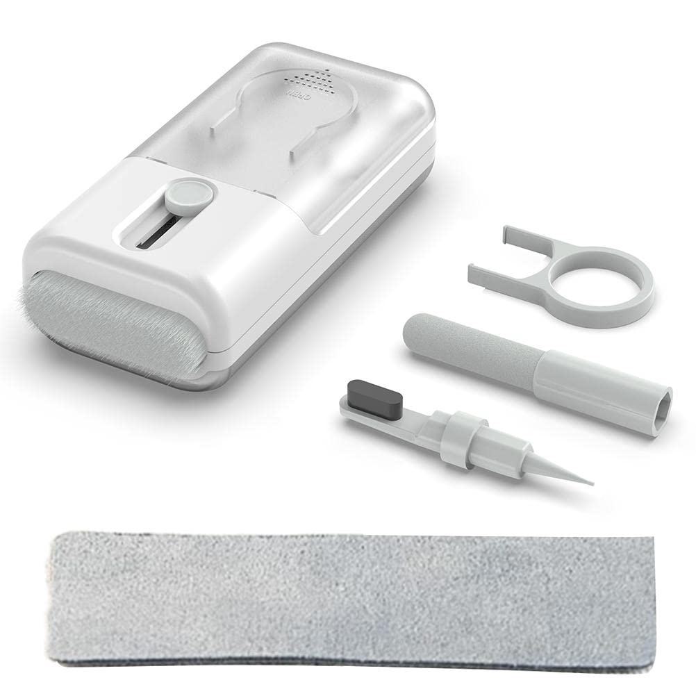 KLEOAD 6 in 1 Multifunctional Electronics Cleaner Kit for Laptop Screen, Keyboard, Earbuds, Bluetooth Earphones, PC Monitor, Cell Phone - Perfect for Home, Office, and Travel Use