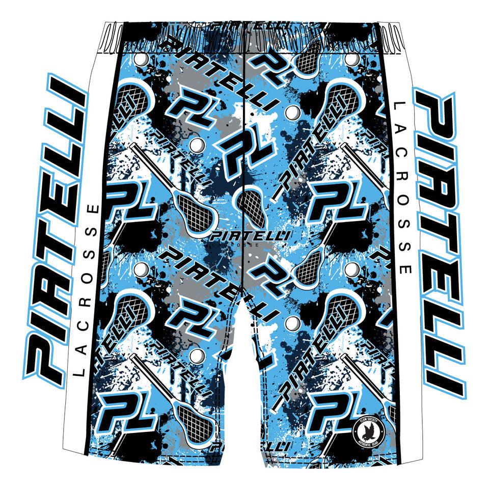 Youth & Men's Piatelli Lacrosse Club Shorts - Breathable Athletic Shorts for Lacrosse Training & Games - Perfect for Sports Practice, Gym Workouts & Casual Wear