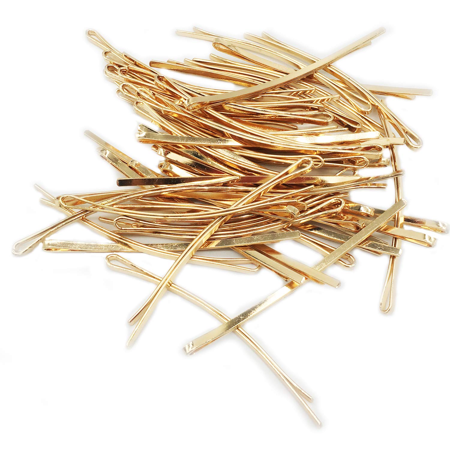 50 Pcs Jumbo Bobby Pins - Strong Metal Hair Clips for Thick Hair Styling