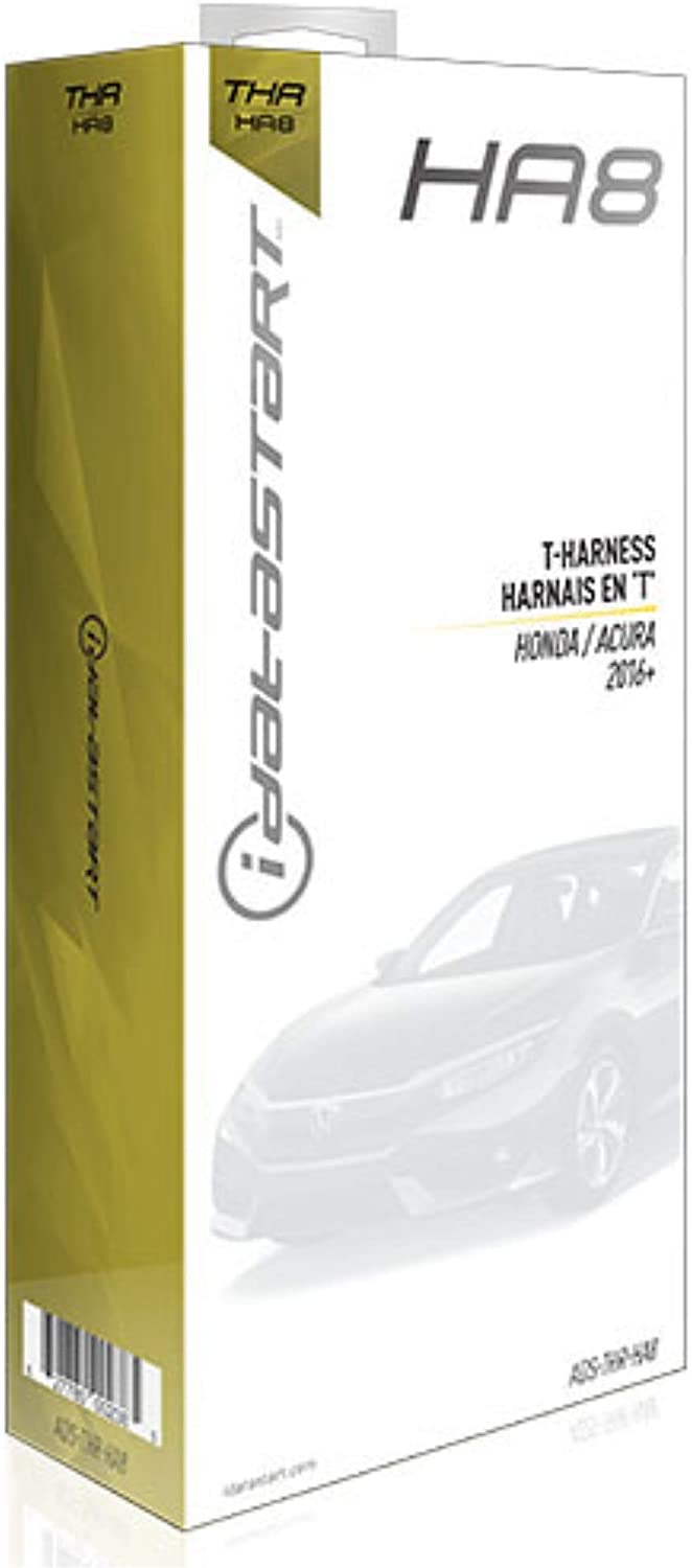 Omegalink OL ADS THR HA8 Remote Start Add-on T Harness for Honda & Acura 2016 & Up Models - Easy Installation for Keyless Entry & Car Security System