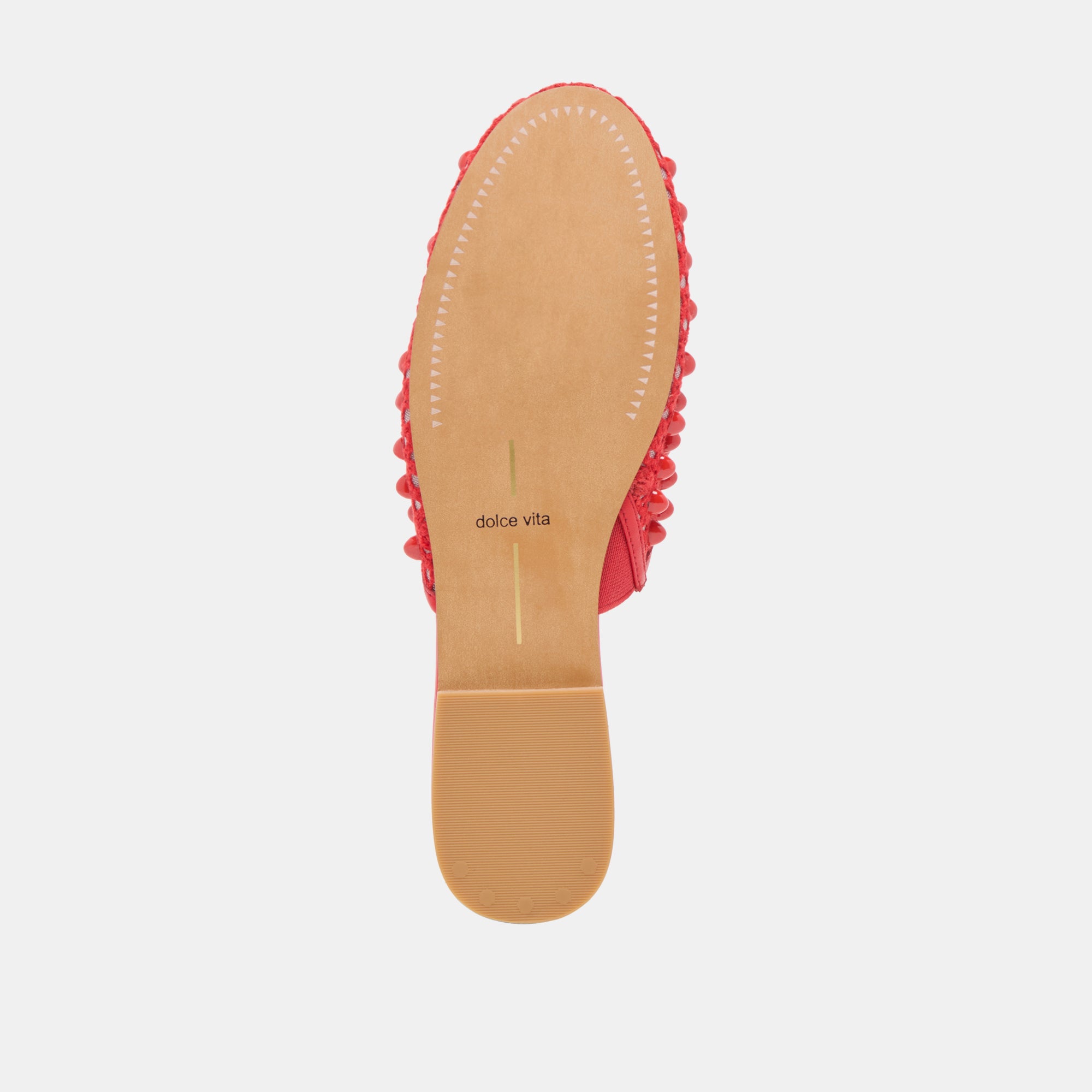 ROVA BEAD FLATS CHILI BEADED MESH - Stylish Beaded Sandals for Women, Summer Fashion Comfortable Slip-On Shoes for Beach, Party & Casual Wear