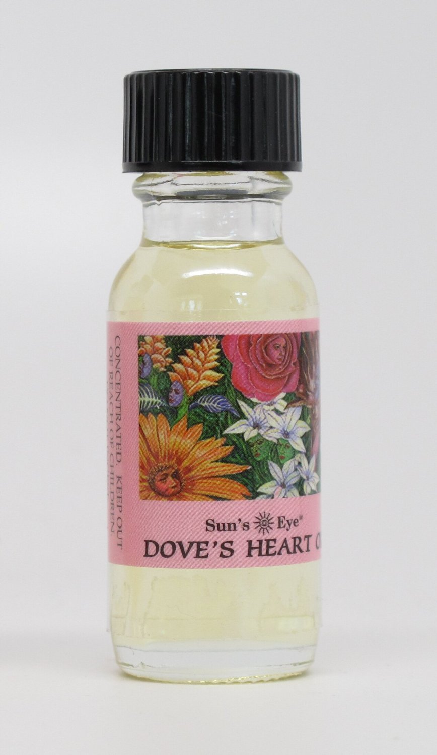 Dove's Heart Sun's Eye Specialty Essential Oil - 1/2 oz Bottle for Aromatherapy, Massage & DIY Skincare | Pure Therapeutic Grade Oil for Relaxation & Wellness