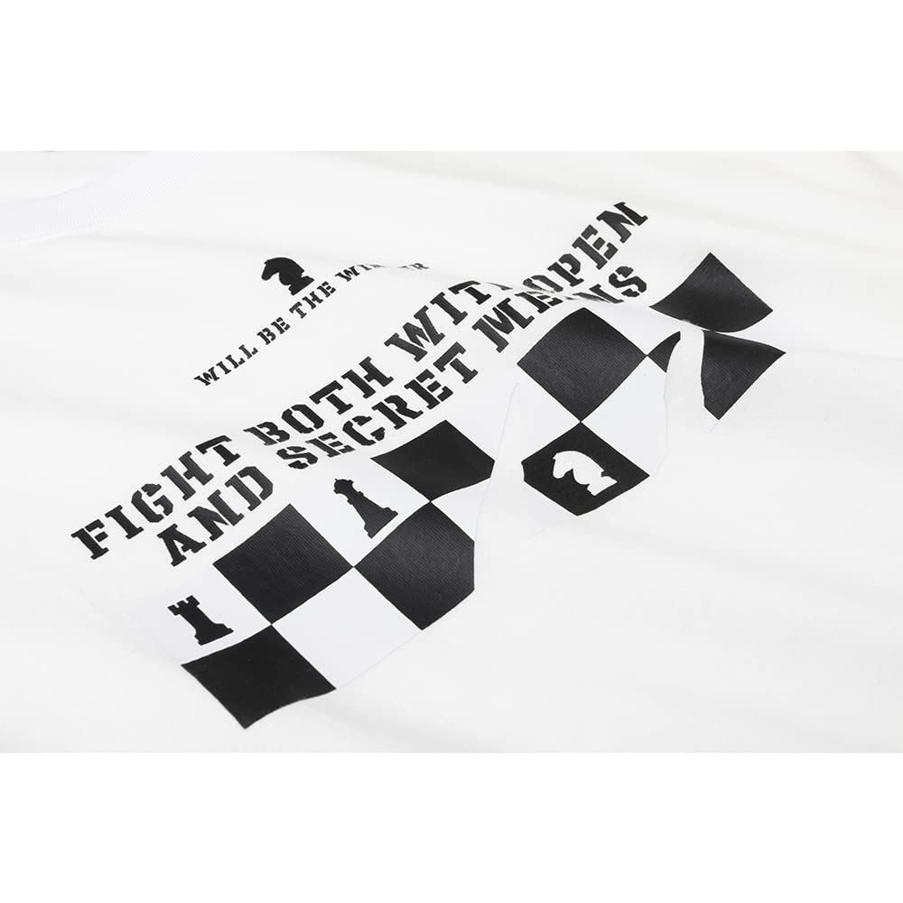 Men's Graphic Logo T-Shirt - Short Sleeve Crew Neck Cotton Tee for Casual Wear | Perfect for Everyday Outfits, Street Style & Weekend Looks