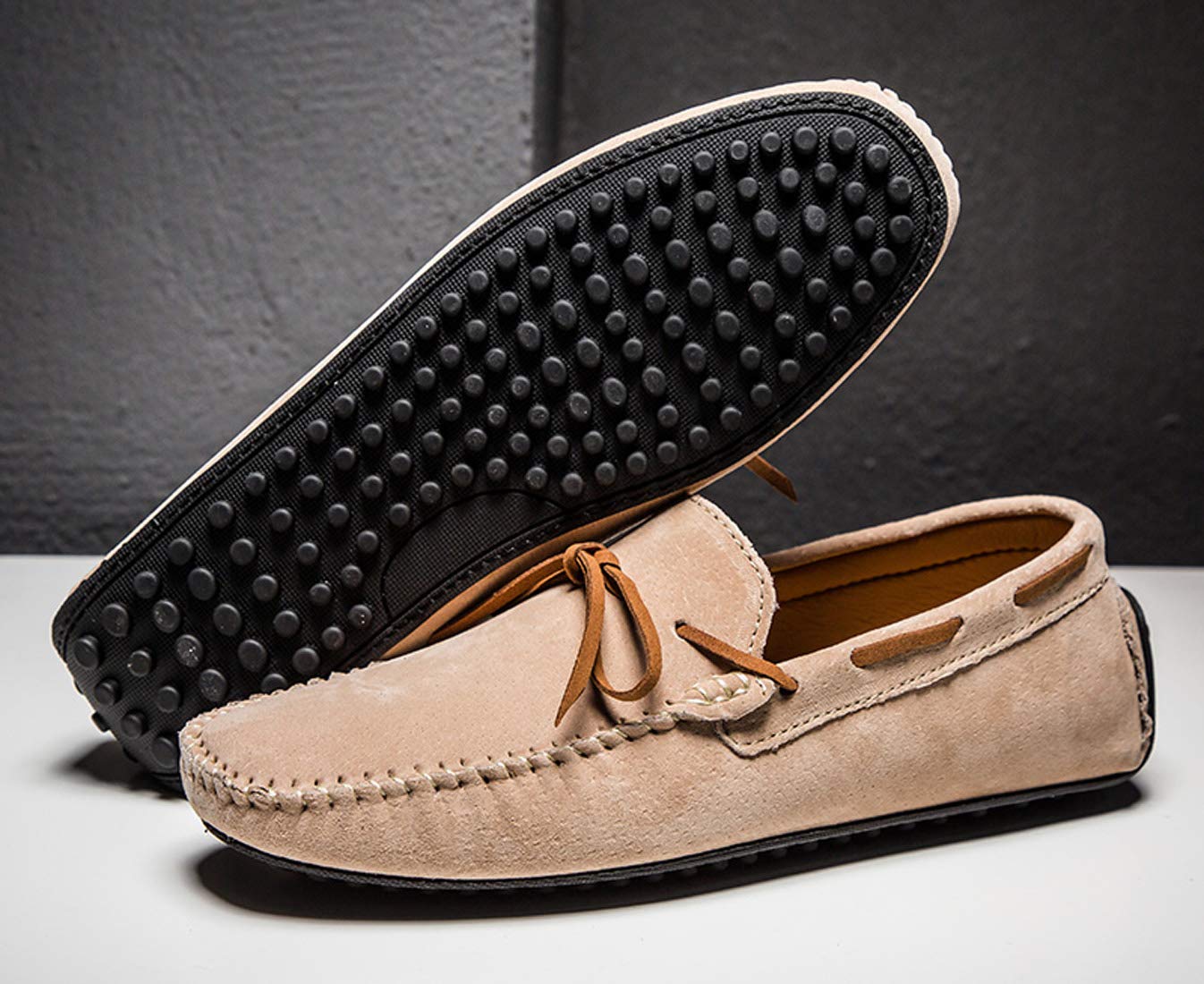 Men's Casual Loafers - Suede Moccasin Slip-On Dress Shoes for Driving & Boat Wear | Comfortable & Stylish for Work, Travel & Everyday Outfits