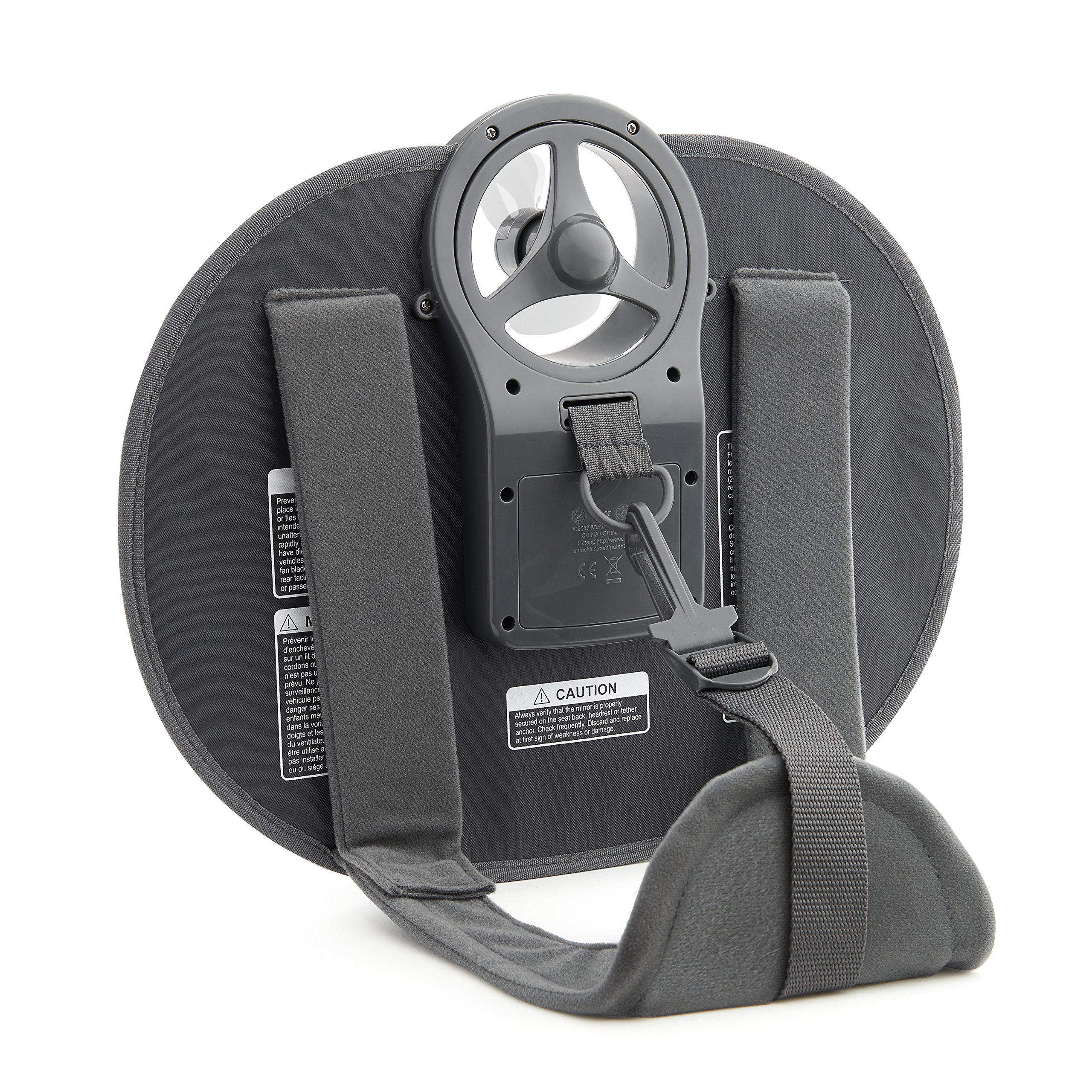 BRICA Breeze Baby in-Sight Car Mirror - Safe Rear-Facing Infant Monitor for Backseat - Perfect for Road Trips & Daily Commutes with Newborns